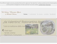 Tablet Screenshot of davalentino.it